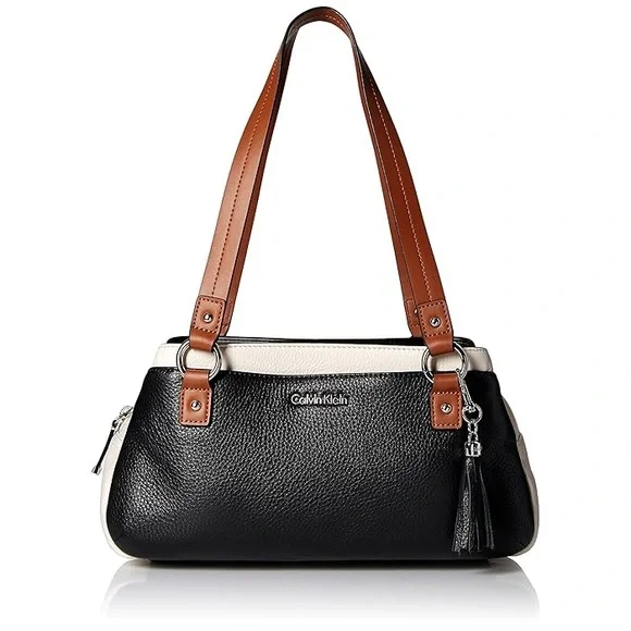 Calvin Klein Pebble Top Handle Satchel Y2K vibes